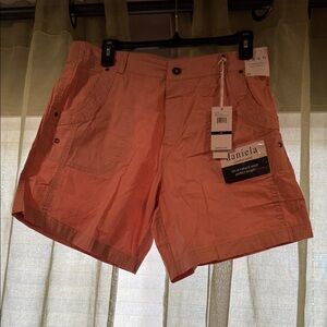 Dash of Pink Women's Cargo Shorts - Coral Pink 3x 30